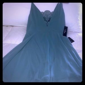 Lulu’s beautiful blue spring dress